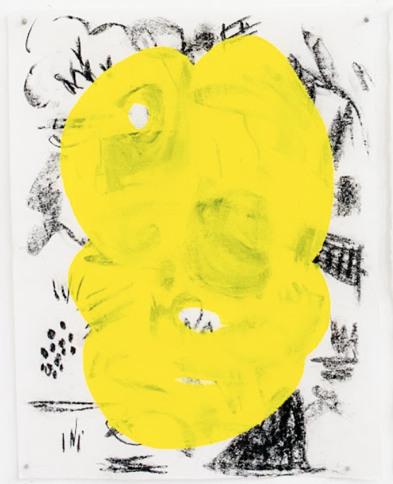 Copia de Amarillo. Serie mini escritos. carbonilla y acrilico sobre papel tailandes. 38cm x 30cm. 2025 .png